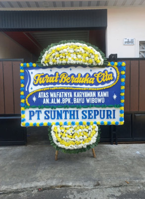 Papan Bunga Duka di Ubahak